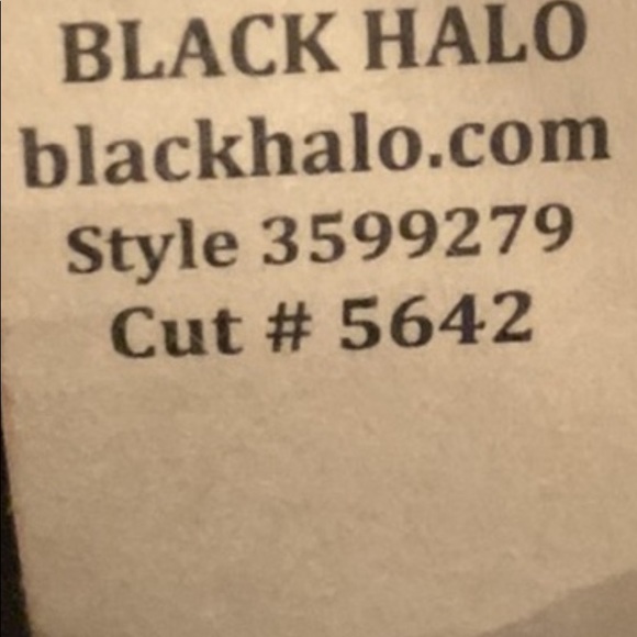 Black Halo Dress Black & White Sheath Dress size 8 - Picture 6 of 13